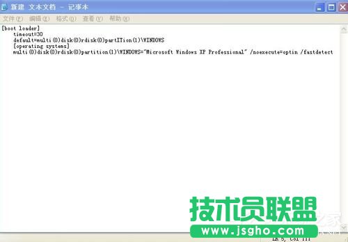 WinXPϵ�y��ν�Q��X�_�C�����@ʾboot.ini�Ƿ��Ć��}��