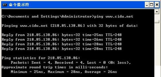 �����˽�PING����