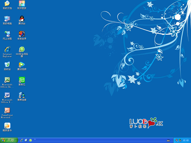 蘿卜家園 GHOST XP SP3 快速裝機版 2018年2月 系統ISO快速下載