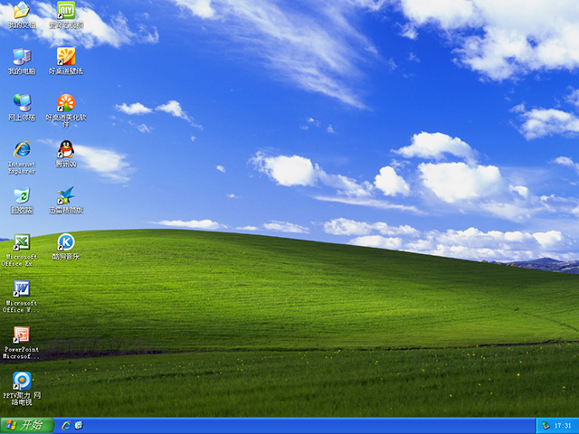 綠茶系統 GHOST XP SP3 通用裝機版 V2014.12