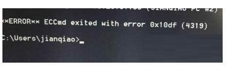 ��X������ʾ���\�в��ˈ��e0x10df 4319��ô�k��