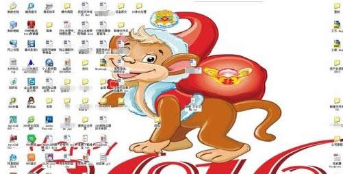 XP系統(tǒng)桌面2016猴年動態(tài)壁紙設(shè)置方法介紹